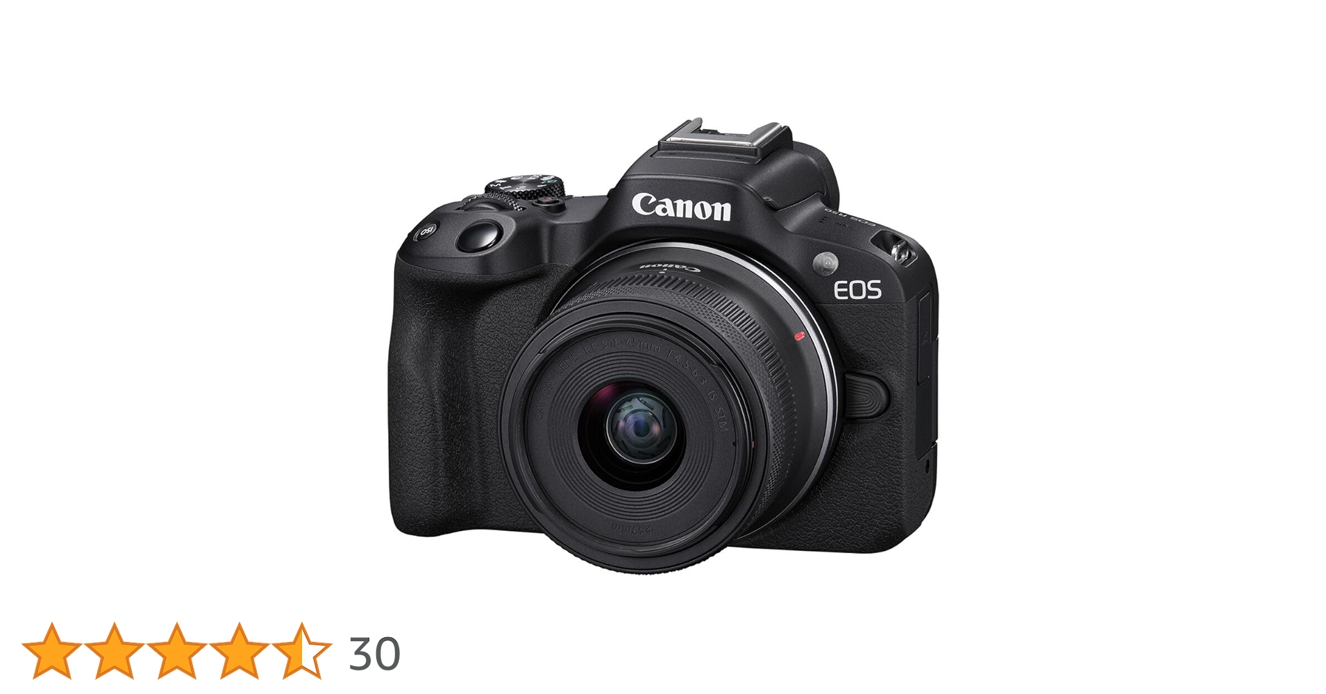 Amazon | Canon ミラーレス一眼カメラ EOS R50 (ブラック) RF-S18-45mm